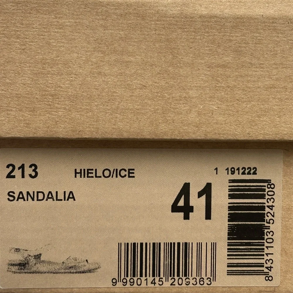Onfoot Womens‎ Open Toe Leather Sandals Size 9/41 Beige/Multicolor Floral Print